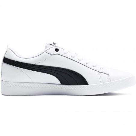 Tenis Blanco Puma Smash v2 Mujer