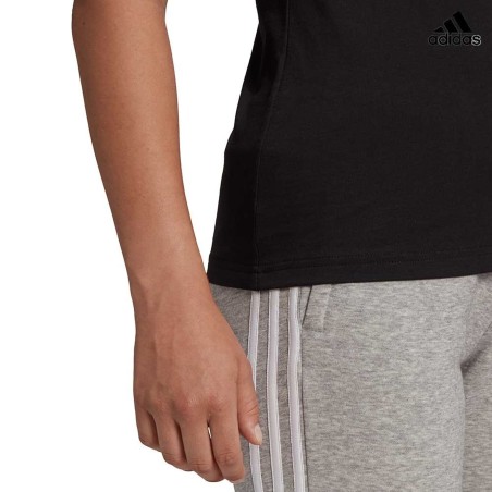 Camiseta Negra Adidas Femenino W BL TEE GL0722