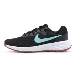 Tenis Negro Nike Junior  Revolution 6 Gs dd1096-012