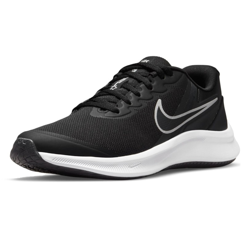 Tenis Negro Nike Junior Star Runner 3 DA2776-03