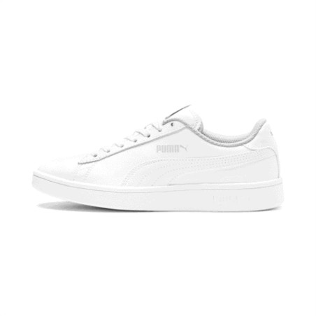 Tenis Blanco Puma Smash v2 Leather