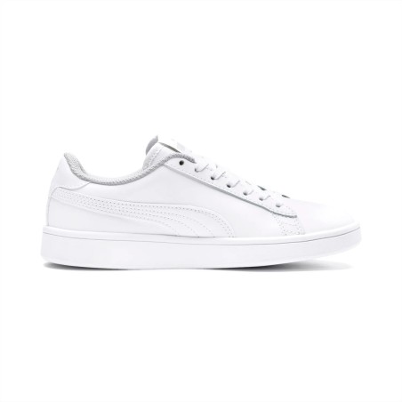 Tenis Blanco Puma Smash v2 Leather