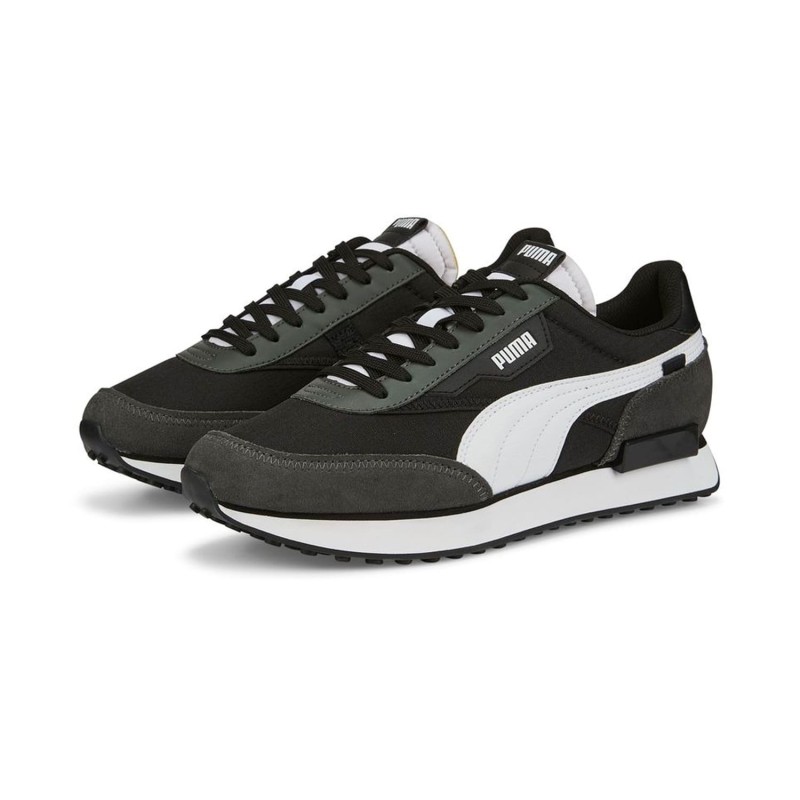 Tenis Negro Puma Hombre  Future Rider Play On Sneakers