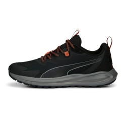 Tenis Negro Puma Hombre Twitch Runner Trail Running