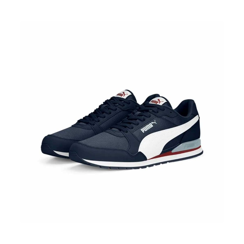 Tenis Azul Puma Hombre Moda ST Runner V3 Mesh