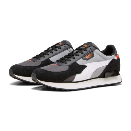 Tenis  Blanco Puma Hombre Future Rider Override Sneakers