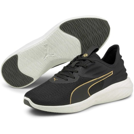 Tennis Negro Puma Mujer Better Foam Emerge 3D 'Black Low-Top Running