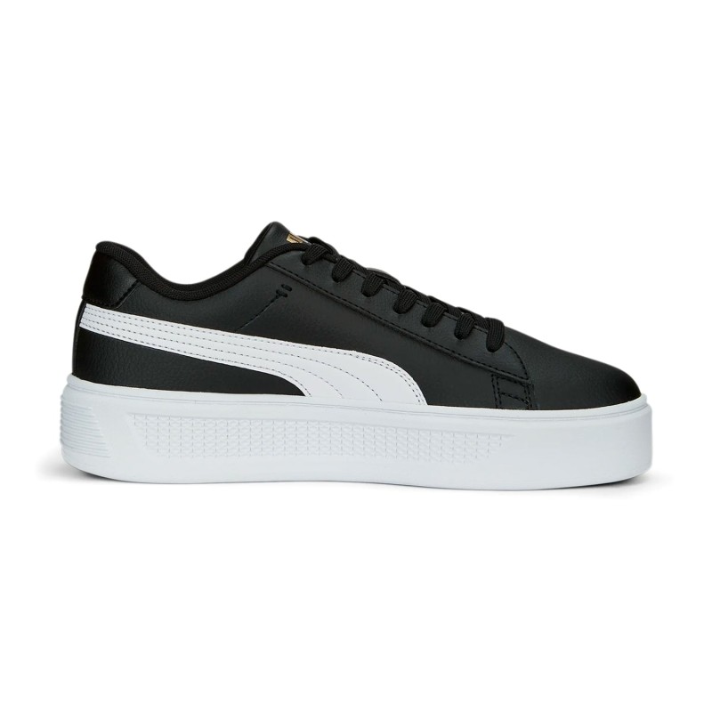 Tenis  Negro Puma Mujer  Smash Platform V3