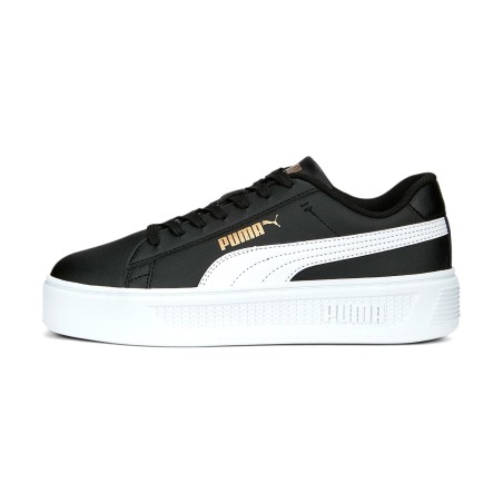 Tenis  Negro Puma Mujer  Smash Platform V3