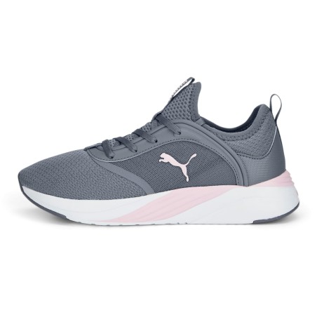 Tenis Gris Puma  Mujer Running Dama Softride Ruby Gris