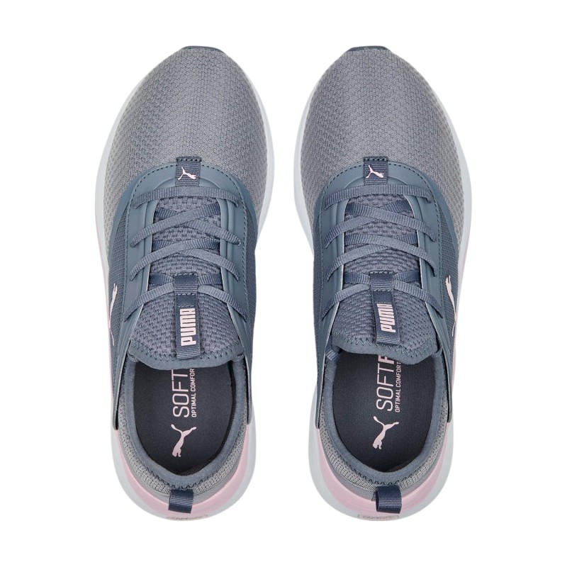 Tenis Gris Puma  Mujer Running Dama Softride Ruby Gris