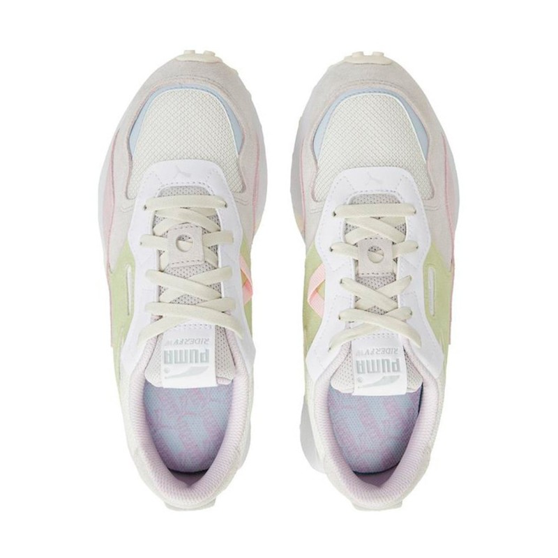 Tenis Beige Puma Mujer Rider