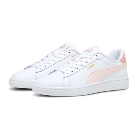 Tenis Blanco Puma Mujer Smash 3.0