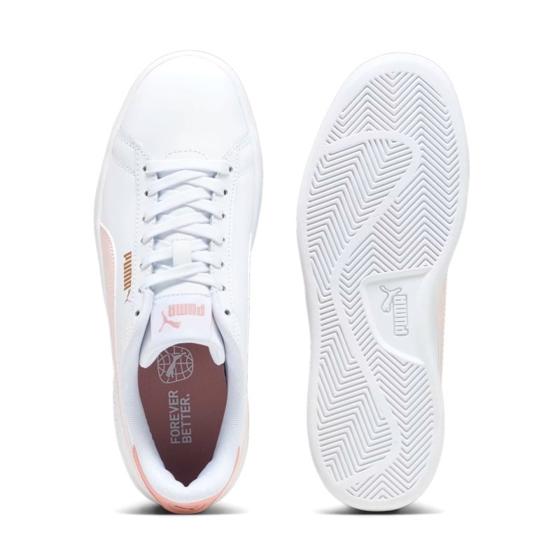 Tenis Blanco Puma Mujer Smash 3.0