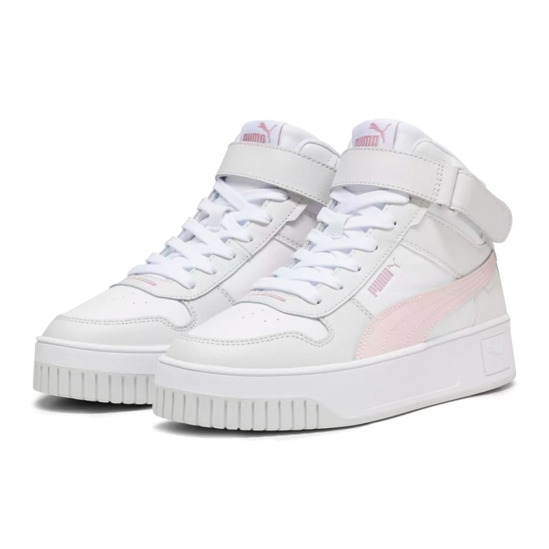 Tenis  Blanco Puma Mujer Carina Street