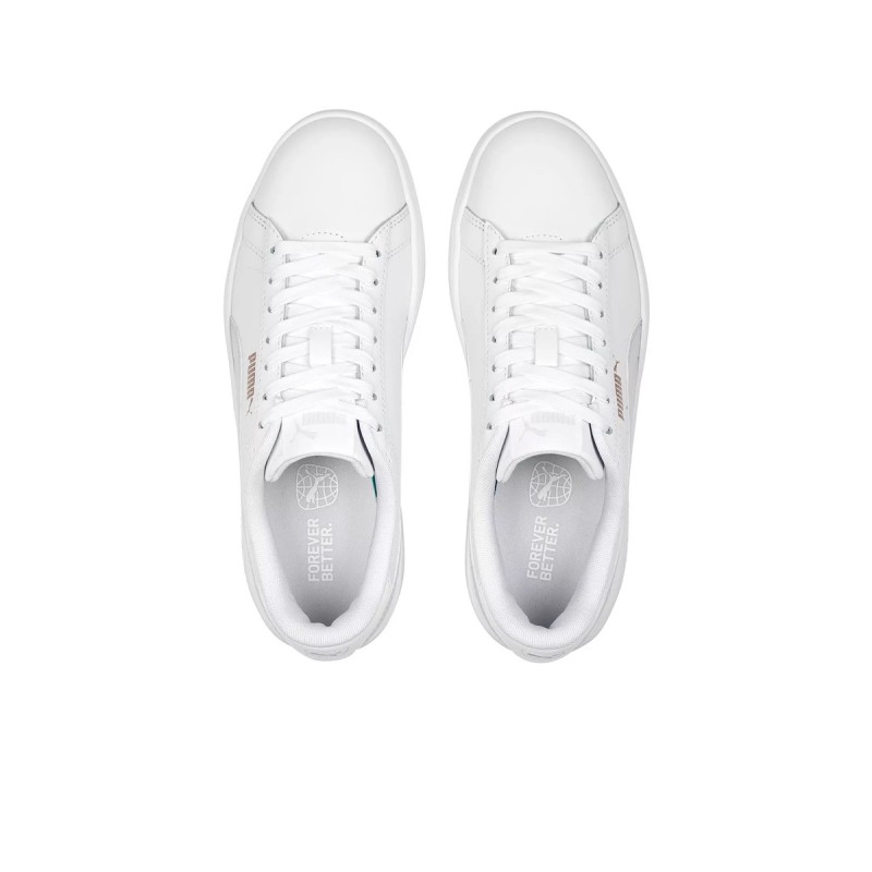 Tenis  Blanco Puma Mujer Vikky V4