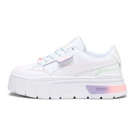 Tenis Blanco Puma Mujer  Mayze Stack