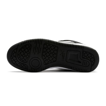 Tenis Negro Puma Junior Buty dla dzieci Rebound Layup Lo SL Jr