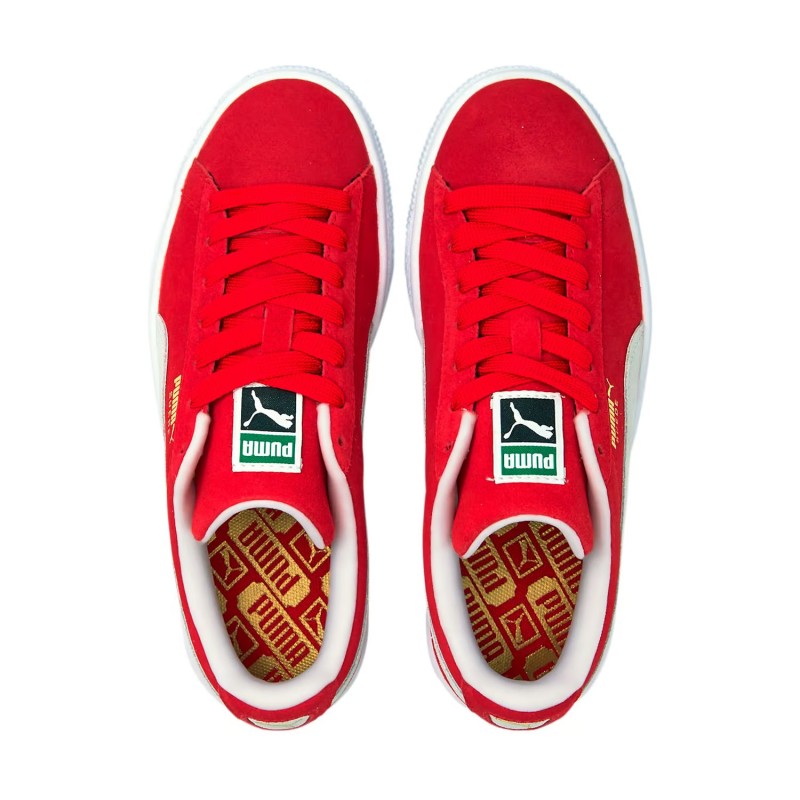 Tenis Rojo Puma Junior Suede Classic XXI Trainera