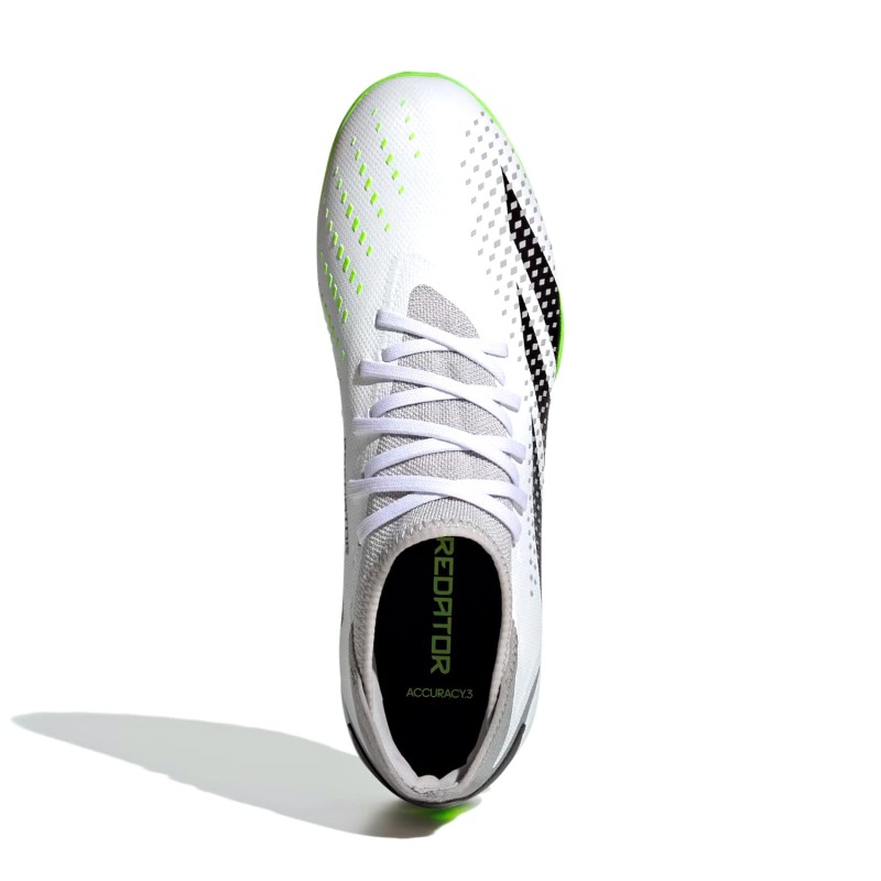 Guayos Adidas Blanco Hombre Predator Accuracy.3 Pasto Sintético