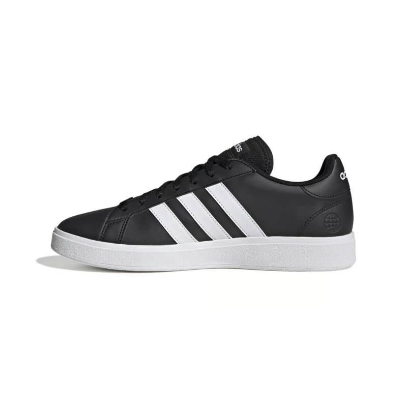 Tenis Adidas Negro  Hombre Grand Court TD