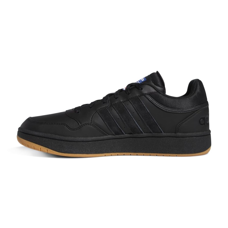 Tenis Adidas Negro Hombre Hoops 3.0