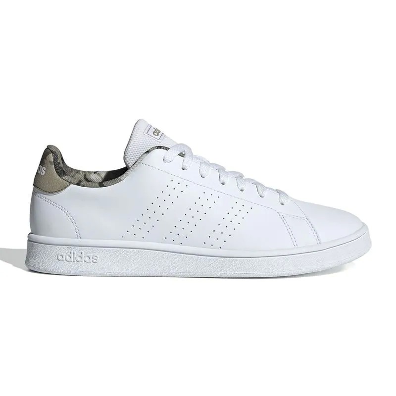 Tenis Adidas Blanco Hombre Advantage Base