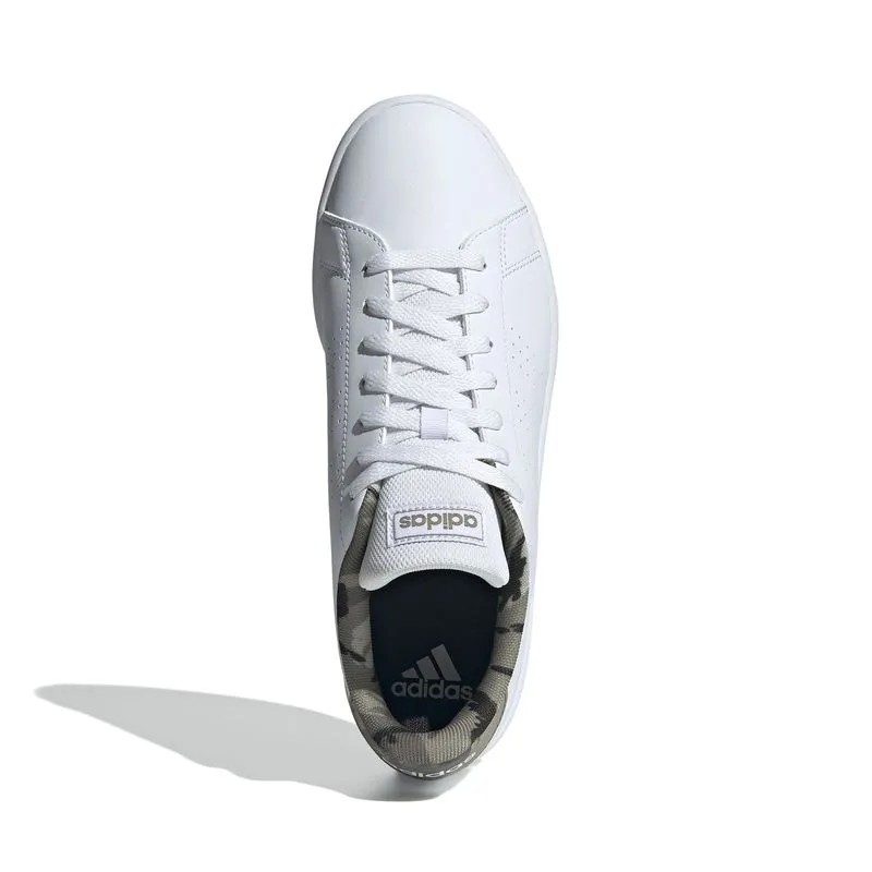 Tenis Adidas Blanco Hombre Advantage Base