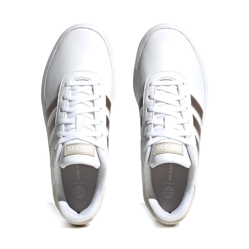 Tenis Adidas Blanco Femenino Court Plataforma