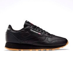 Tenis Reebook Negro Hombre  Classic Leather