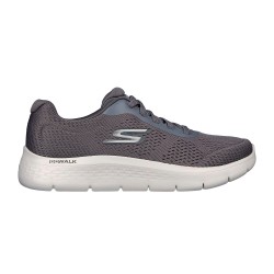 Tenis Skechers Gris Hombre SK Go Walk Flex Remark Navy