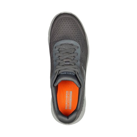 Tenis Skechers Gris Hombre SK Go Walk Flex Remark Navy