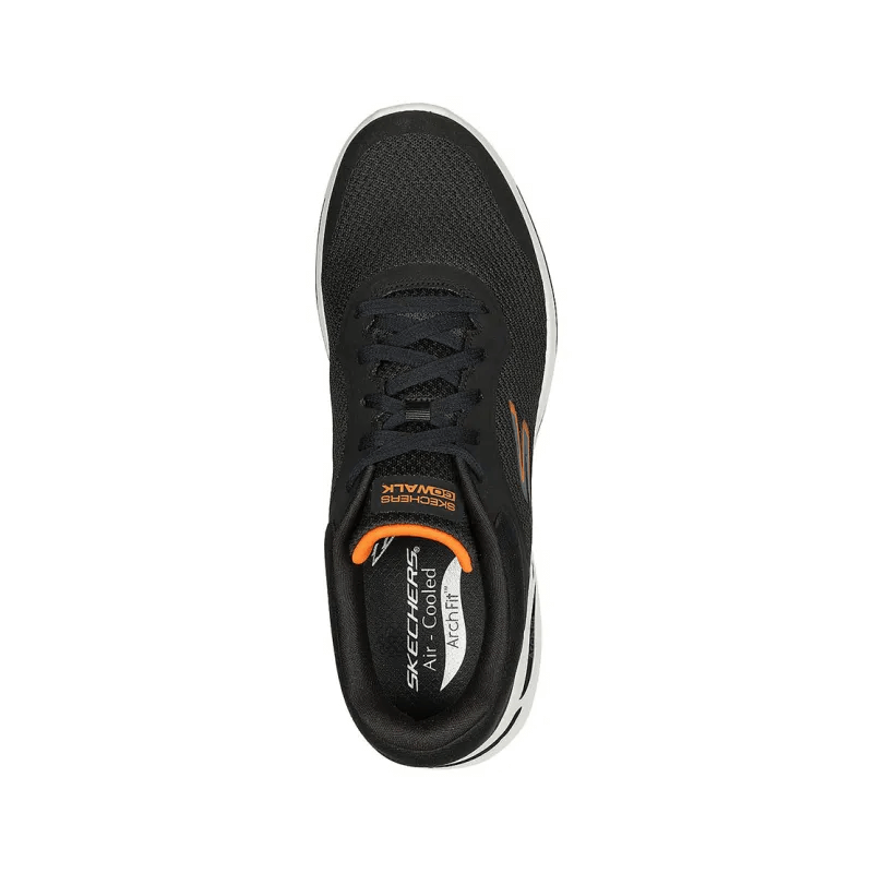 Tenis Skechers Negro Hombre Go walk Arch Fit Overview