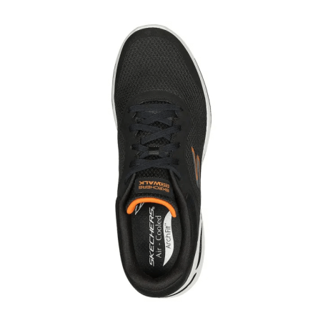 Tenis Skechers Negro Hombre Go walk Arch Fit Overview