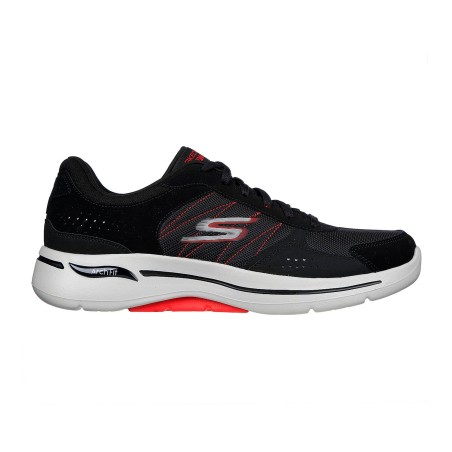 Tenis Skechers Negro Hombre Go walk Arch Fit Security