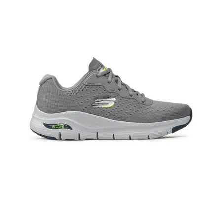 Tenis Skechers Gris Hombre Arch Fit