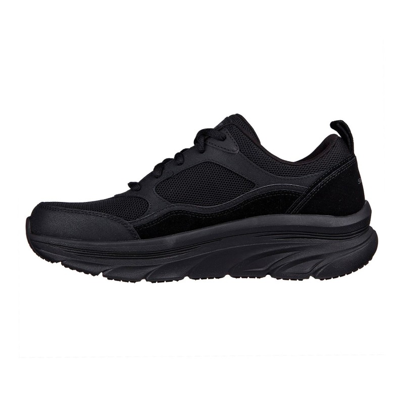 Tenis Skechers Negro Hombre Dlux Walker