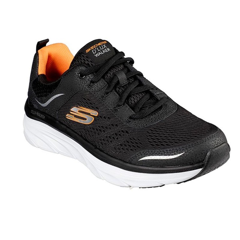 Tenis Skechers Negro Hombre D'Lux