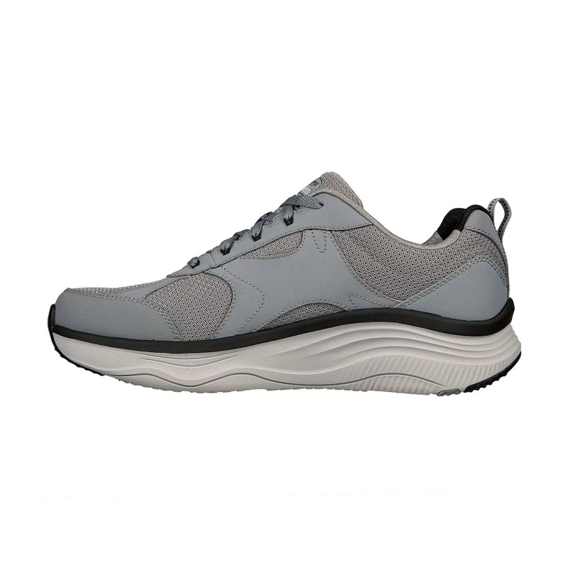 Tenis Skechers Gris Hombre Relaxed Fit D'Lux Fitness Perfect Timing