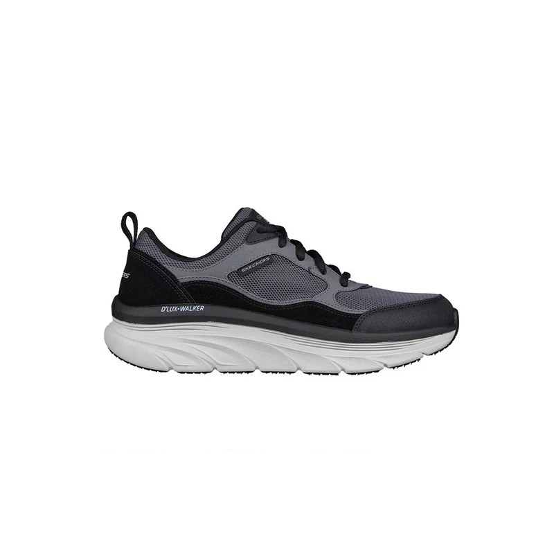 Tenis Skechers Gris Hombre Dlux Walker