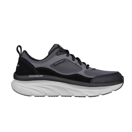 Tenis Skechers Gris Hombre Dlux Walker