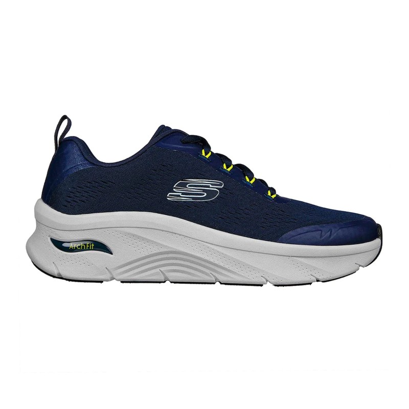 Tenis Skechers Azul Hombre Relaxed Fit Arch Fit D'Lux Sumner