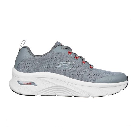 Tenis Skechers Gris Hombre Relaxed Fit Arch Fit D'Lux Sumner