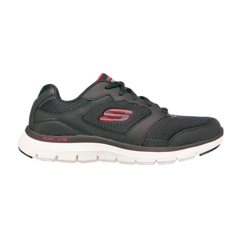 Tenis Skechers Negro Hombre Flex Advantage 4.0