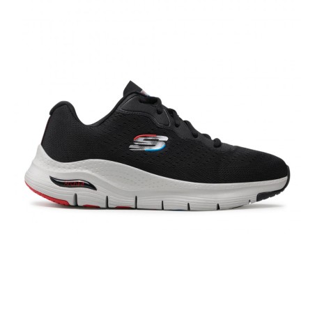 Tenis Skechers Negro Hombre Arch Fit