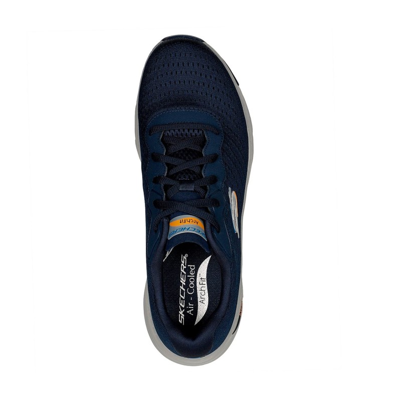 Tenis Skechers Azul Hombre Arch Fit