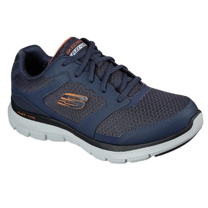 Tenis Skechers Azul Hombre Flex Advantage 4.0