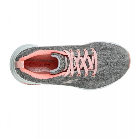 Tenis Skechers Gris Mujer Arch Fit Comfy Wave