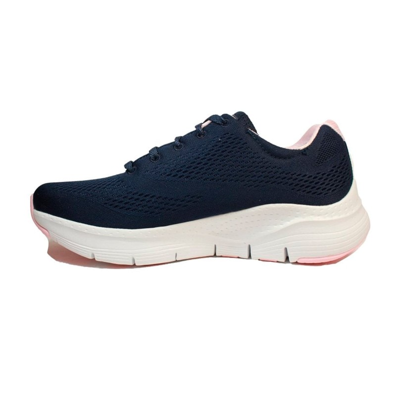 Tenis Skechers Azul Mujer Arch Fit