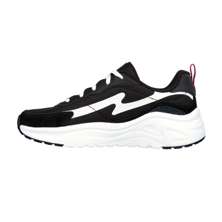 Tenis Skechers Negro Mujer sport d'lites wave